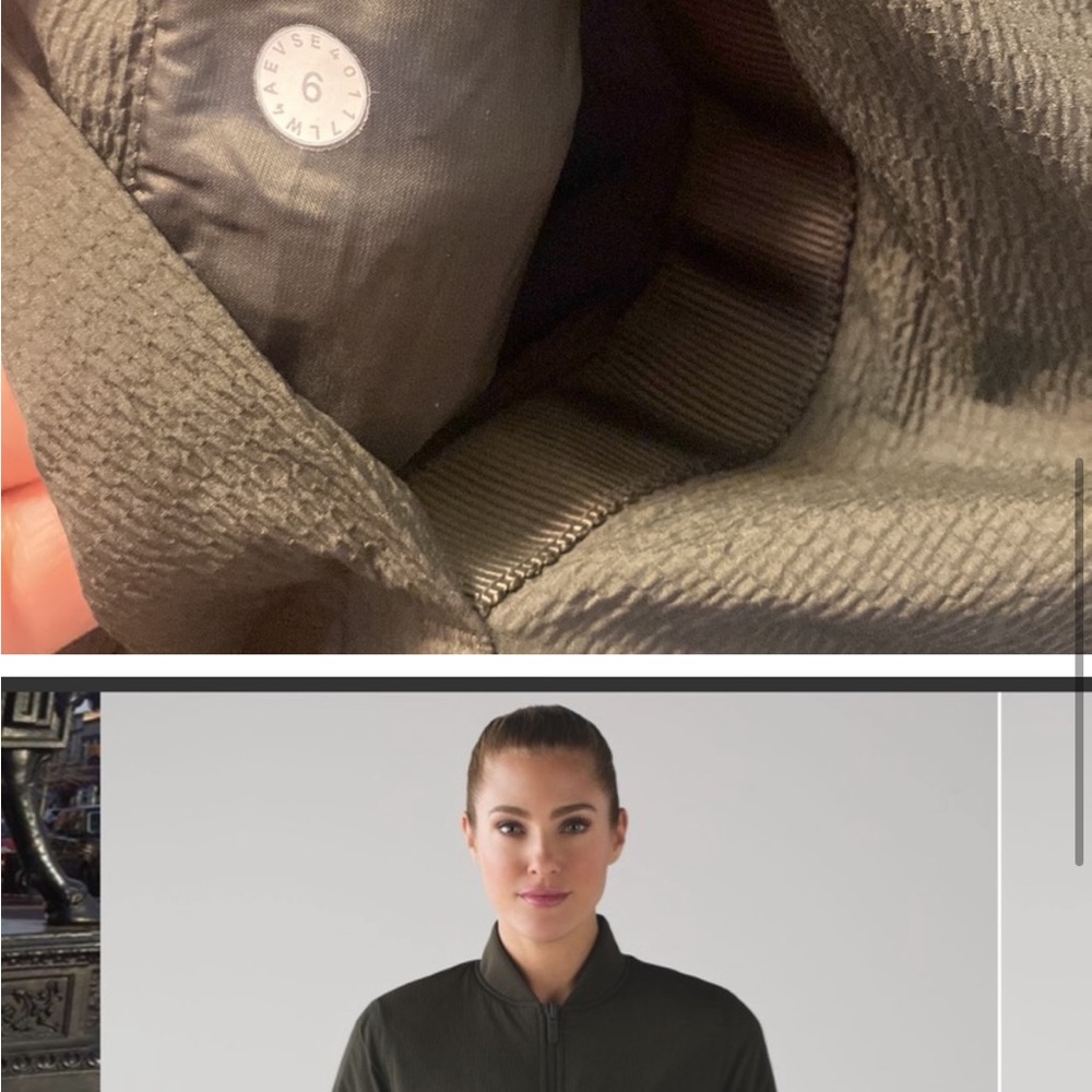 Lululemon bomber jacket